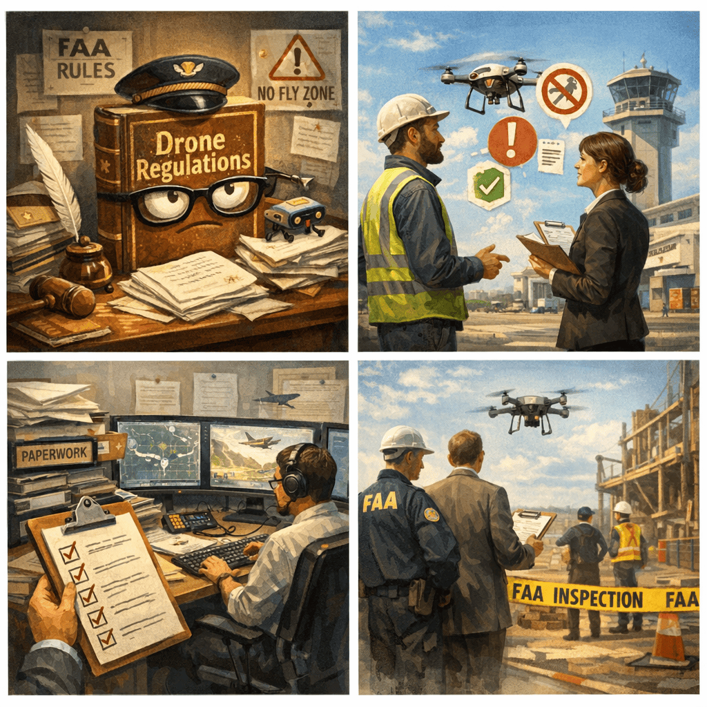 How Professional Drone Services Protect You From Regulatory Mistakes